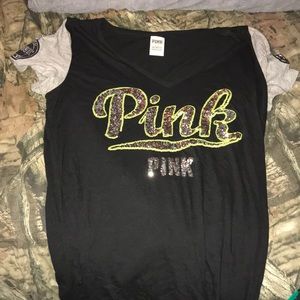VS Pink bling T-shirt